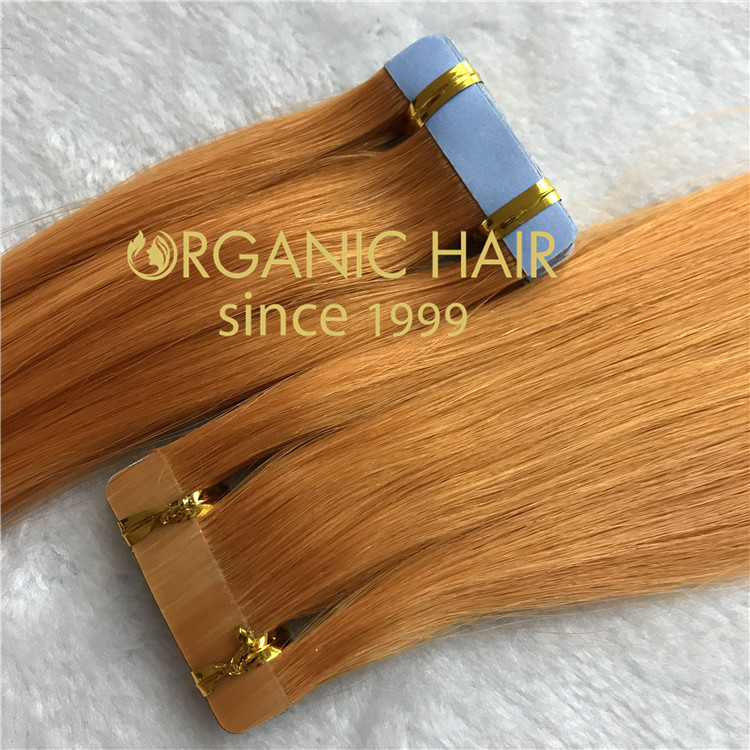 Hair extensions to order--High quality tape in hair extensions C21